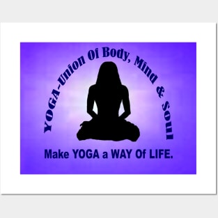 YOGA - A Way Of Life Posters and Art